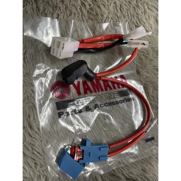 100  Original HLY yamaha LC135 FUSE BOX battery wire set bateri wayar wiring battery set socket fuse holder cable LC 135