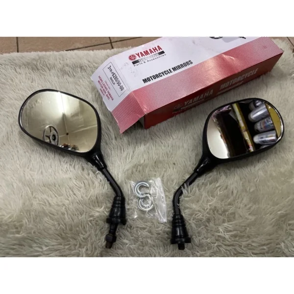 original 100  HLY ORI Y110 side mirror back mirror back cermin ego nouvo ss110 lc135 ss2 lagenda srl110 LC 135 SRL Y125