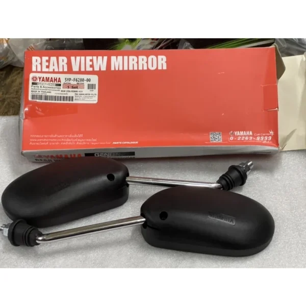100  ORI thaland YAMAHA SIDE MIRROR CHROME back cermin Y15   LC135 lagenda SRL115  SRL110  Y125  Y110 ss110 ss2 EGO