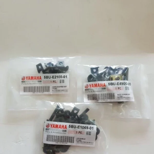 YAMAHA 125 y125 Y125Z 125Z Y125ZR 125ZR BODY COVER SET SCREW SKRU FULL ORI ORIGINAL HONG LEONG