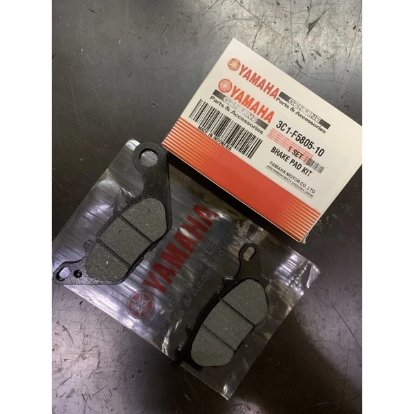 LC135 4S FZ150 EGO S EGO LC NOUVO LC SRL115  SRL115 Fi YAMAHA FRONT DEPAN DISC BRAKE PAD 100  ORI HLY NISSIN DISC PAD