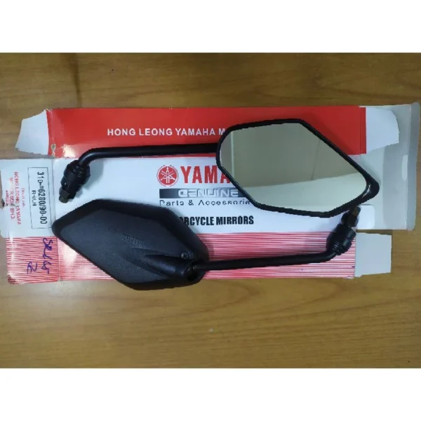 100  ORIGINAL HLY SIDE MIRROR CERMIN SISI SRL115 Y15 LC135 YAMAHA Y15ZR SRL 115 LC 135 NVX AVANTIZ REAR VIEW SRL Y16 ORI