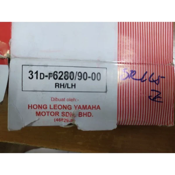 100  ORIGINAL HLY SIDE MIRROR CERMIN SISI SRL115 Y15 LC135 YAMAHA Y15ZR SRL 115 LC 135 NVX AVANTIZ REAR VIEW SRL Y16 ORI